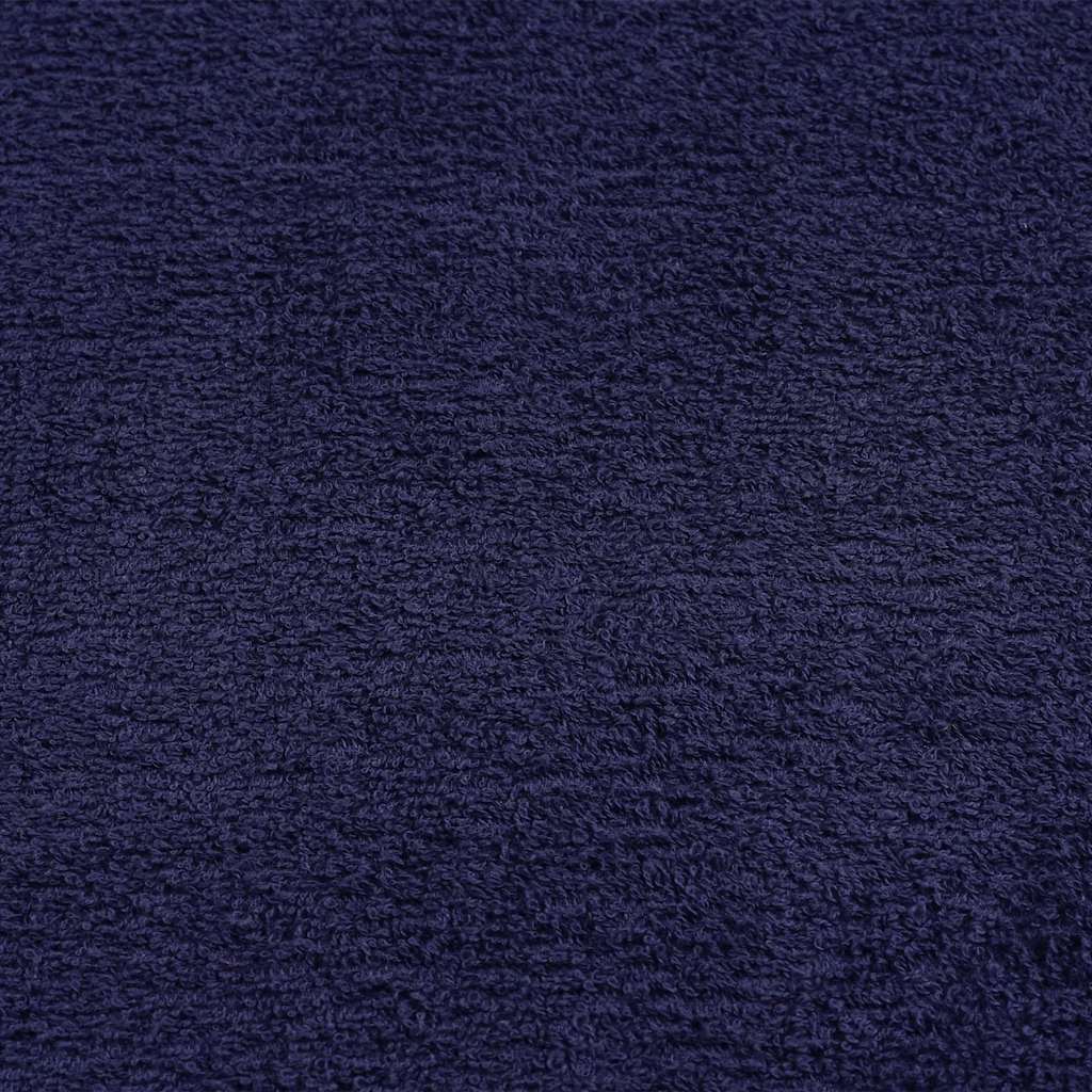 Badstuhåndklær FROGN 2 stk marineblå 80x200 cm 360 gsm