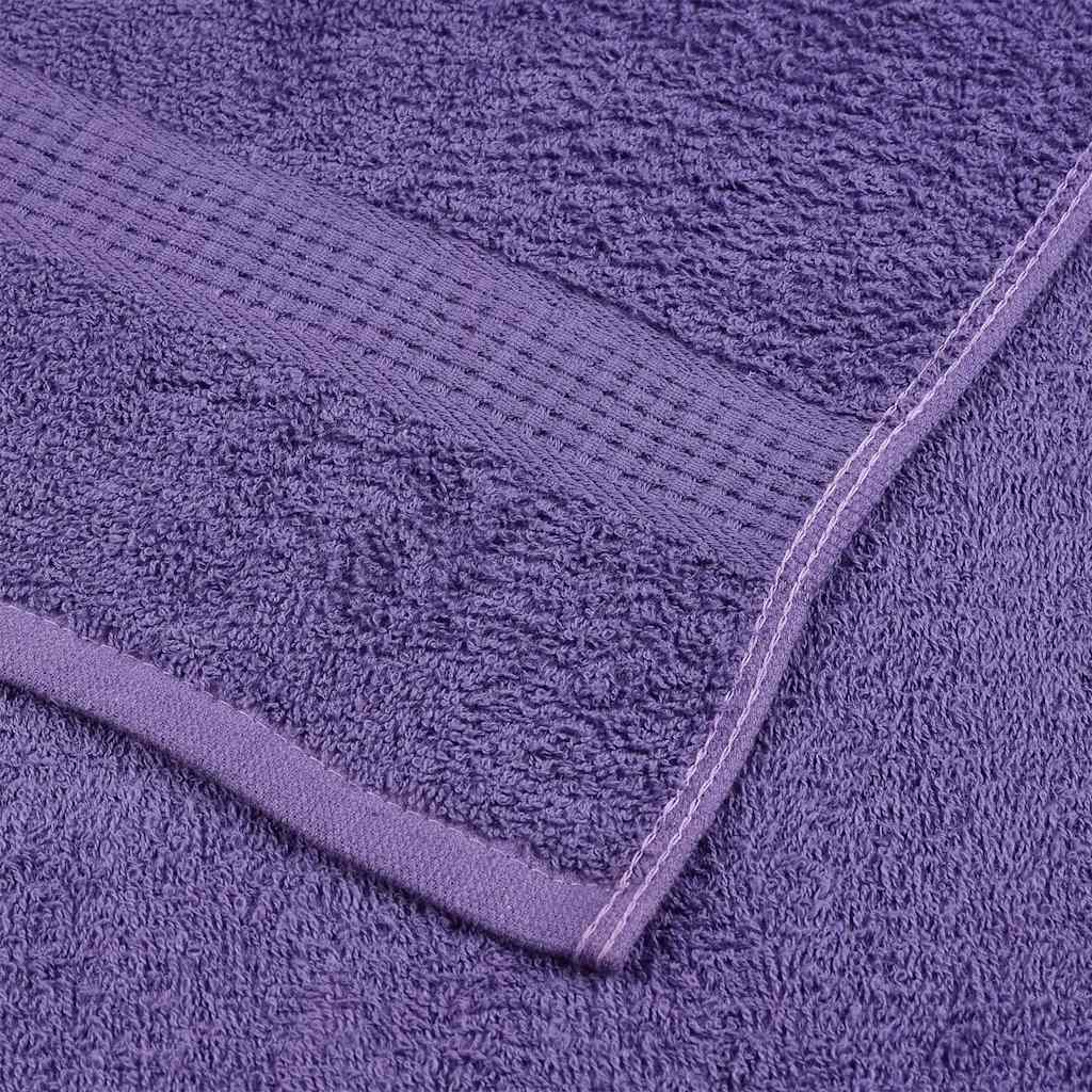 Vaskehåndklær FROGN 2 stk lilla 30x30 cm 360 gsm