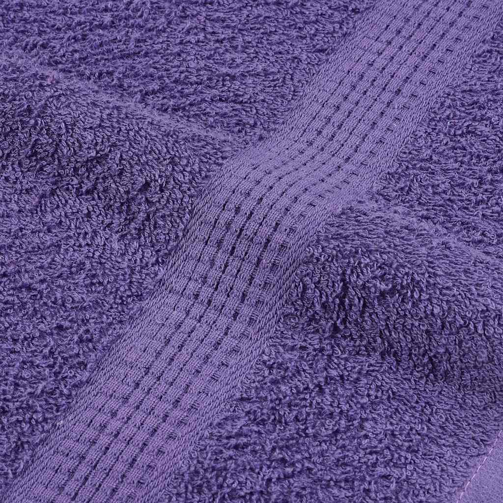 Badehåndklær FROGN 10 stk lilla 100x150 cm 360 gsm