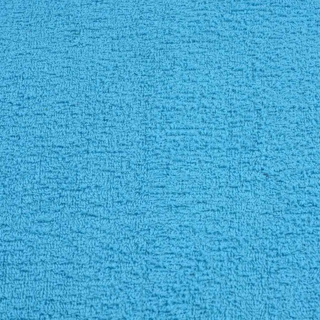 Dusjhåndklær FROGN 4 stk turkis 70x140 cm 360 gsm