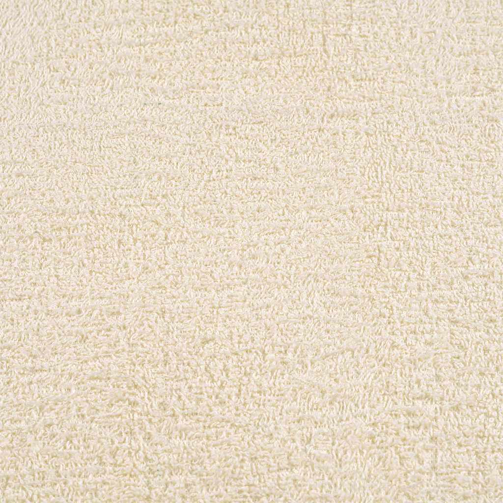 Badstuhåndklær FROGN 2 stk kremhvit 80x200 cm 360 gsm
