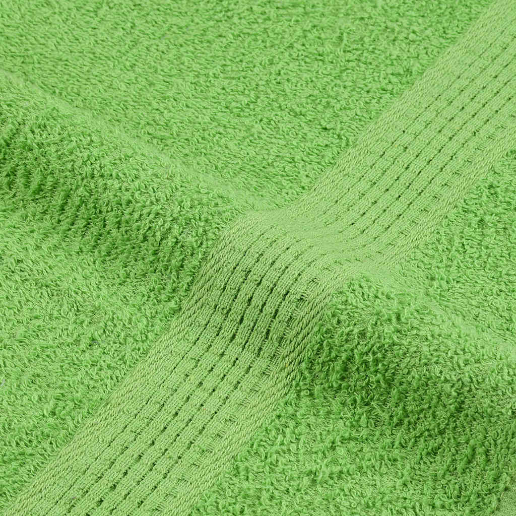 Badstuhåndklær FROGN 10 stk eplegrønn 80x200 cm 360 gsm