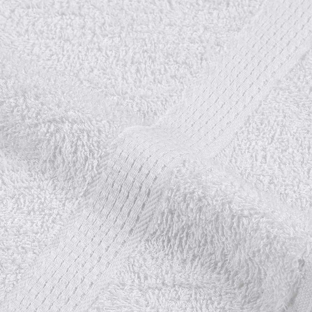 8-delers håndklesett FROGN hvit 360 gsm