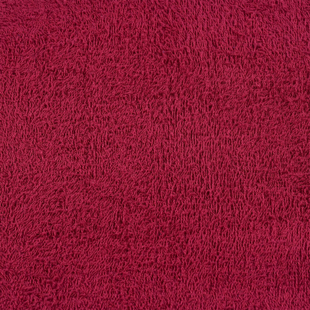 8-delers håndklesett FROGN burgunder 360 gsm