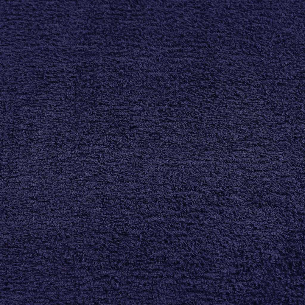 8-delers håndklesett FROGN marineblå 360 gsm