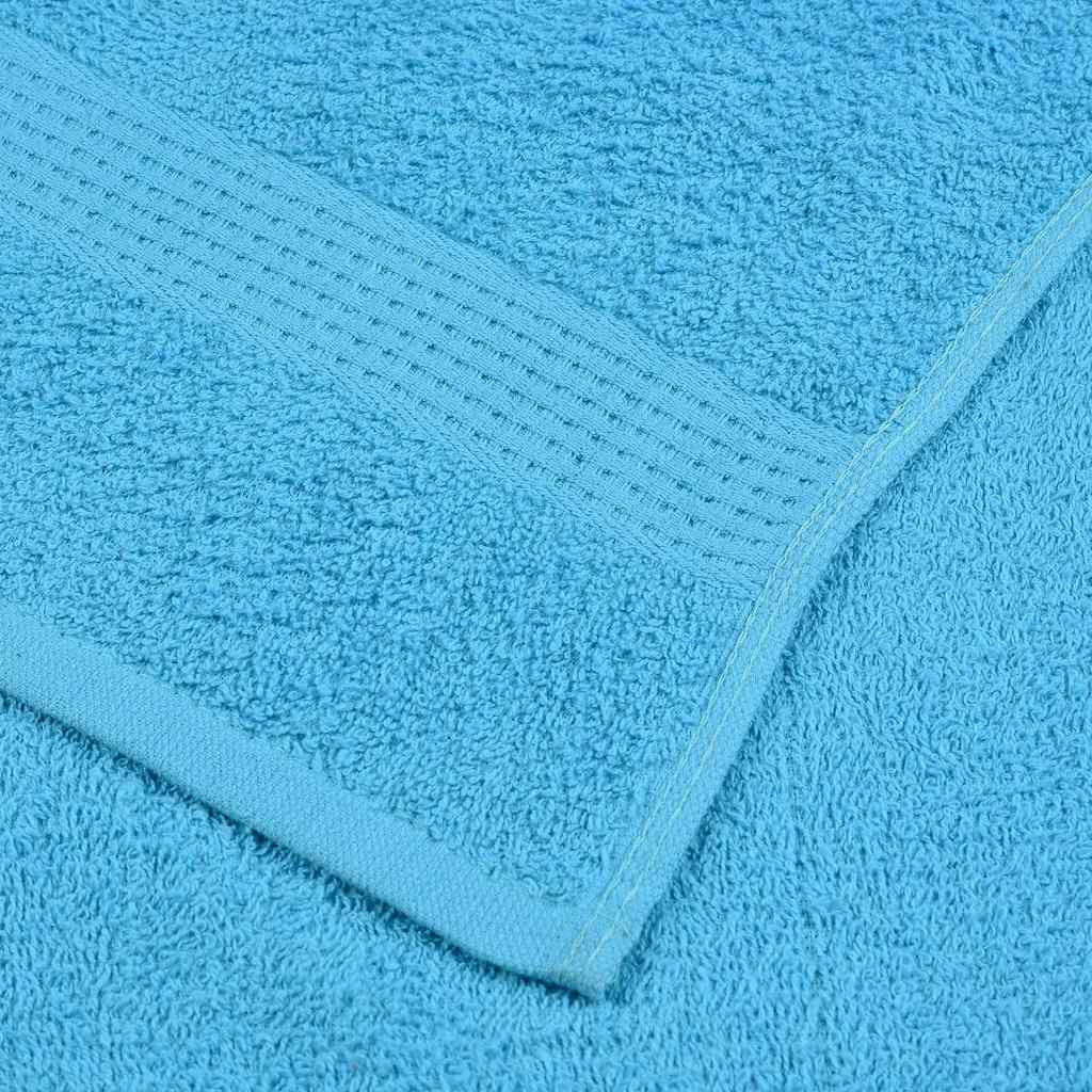 8-delers håndklesett FROGN turkis 360 gsm