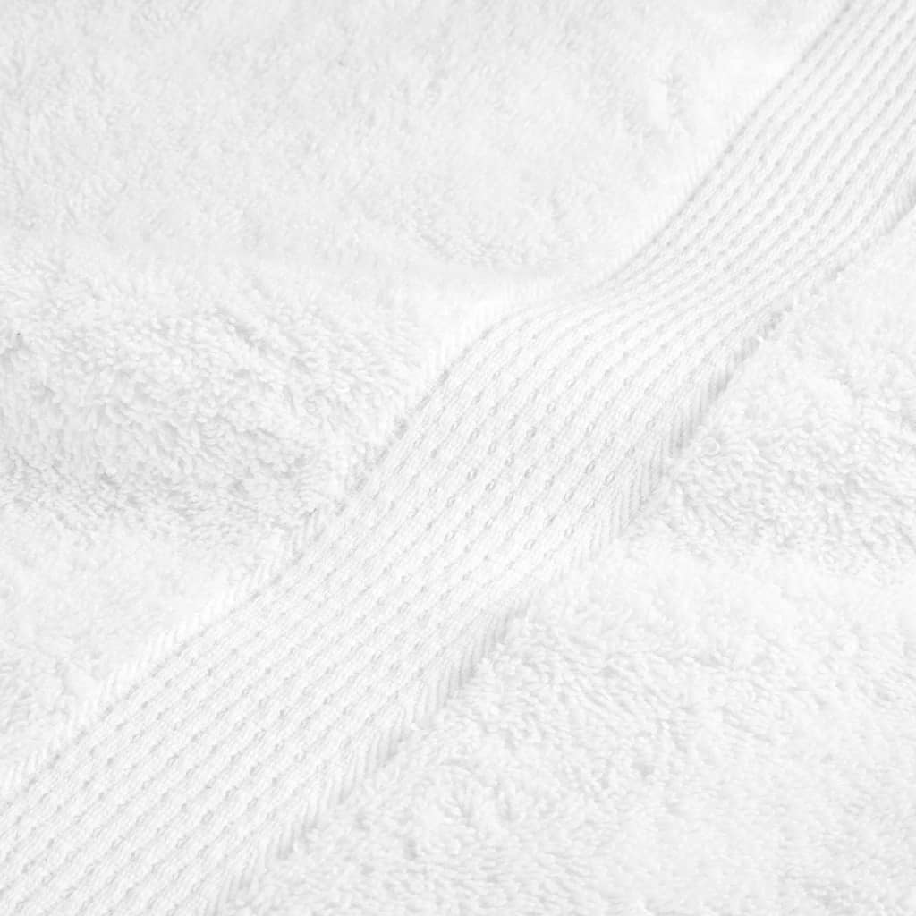 Premium gjestehåndklær SOLUND 10 stk hvit 30x50 cm 600gsm