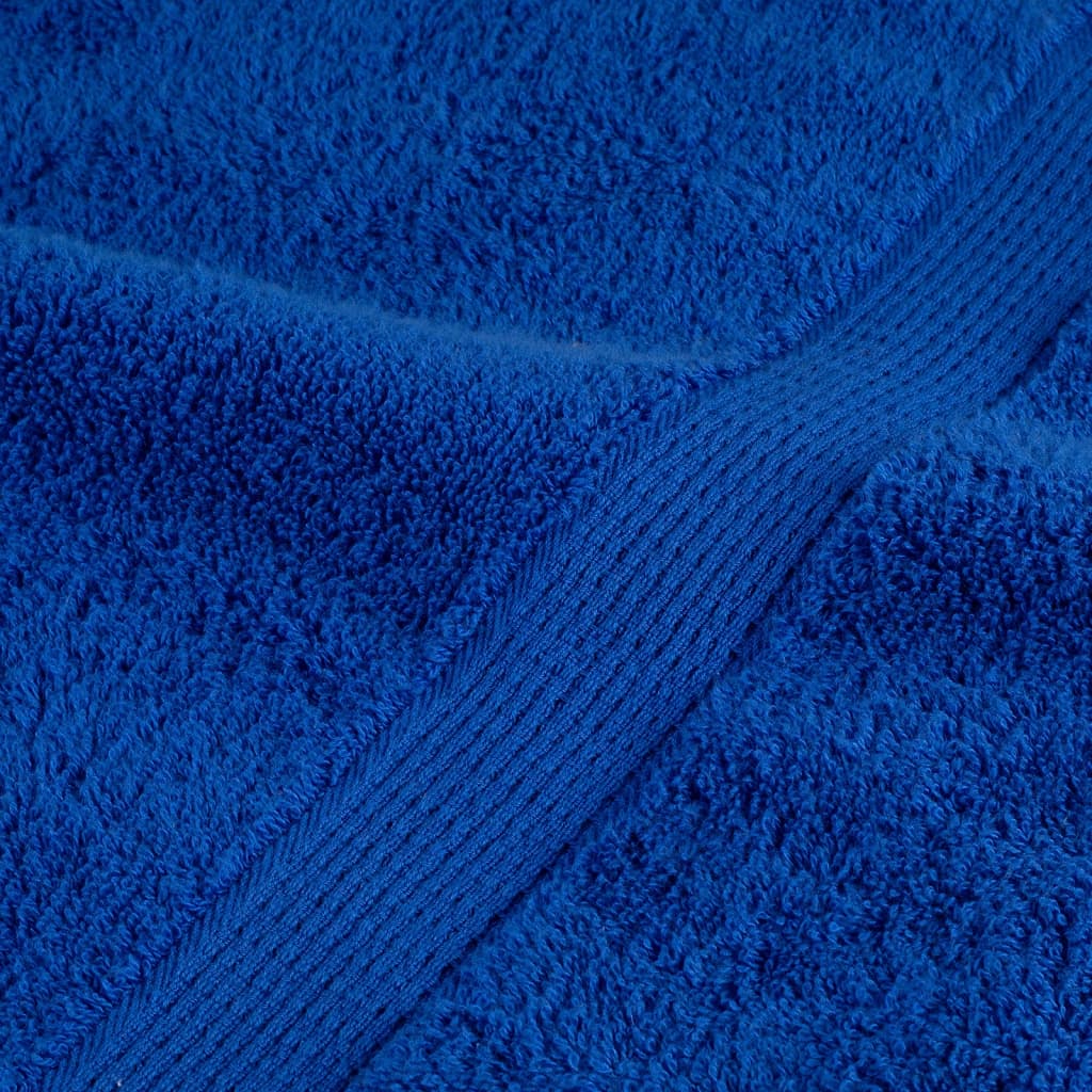 Premium vaskehåndklær SOLUND 10 stk blå 30x30 cm 600 g/m²