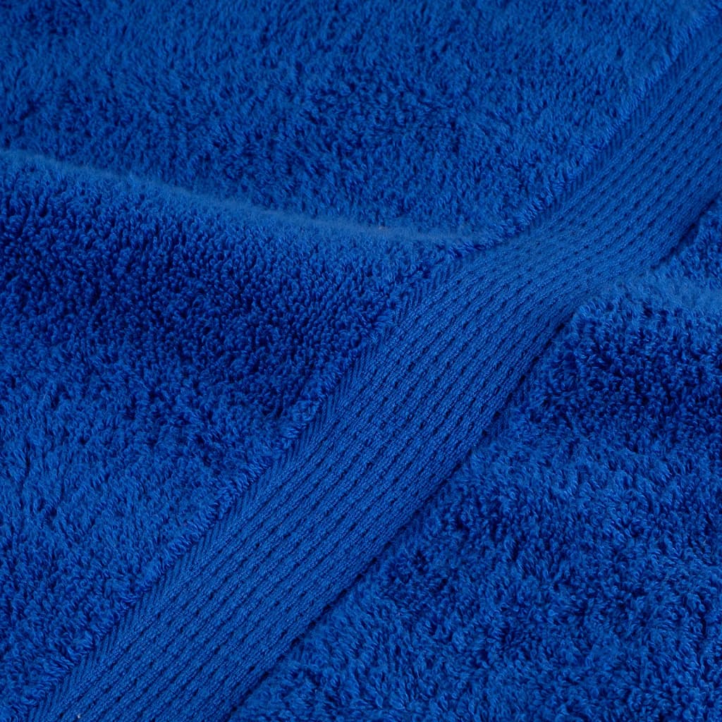 Premium håndklær SOLUND 4 stk blå 50x100 cm 600gsm