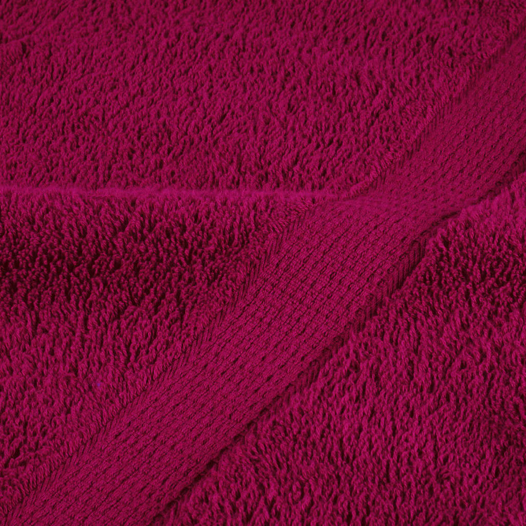 Premium vaskehåndklær SOLUND 4 stk bordeaux 30x30 cm 600 g/m²