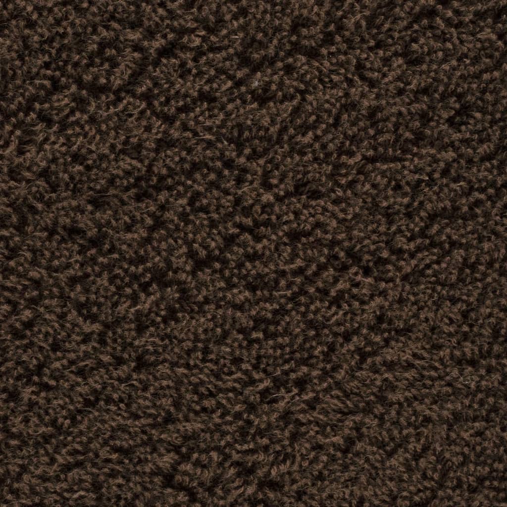 Premium håndklær SOLUND 2 stk brun 50x100 cm 600gsm