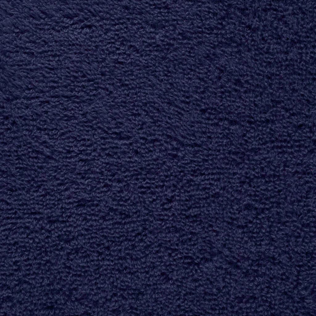 Premium vaskehåndklær SOLUND 2 stk marineblå 30x30cm 600gsm