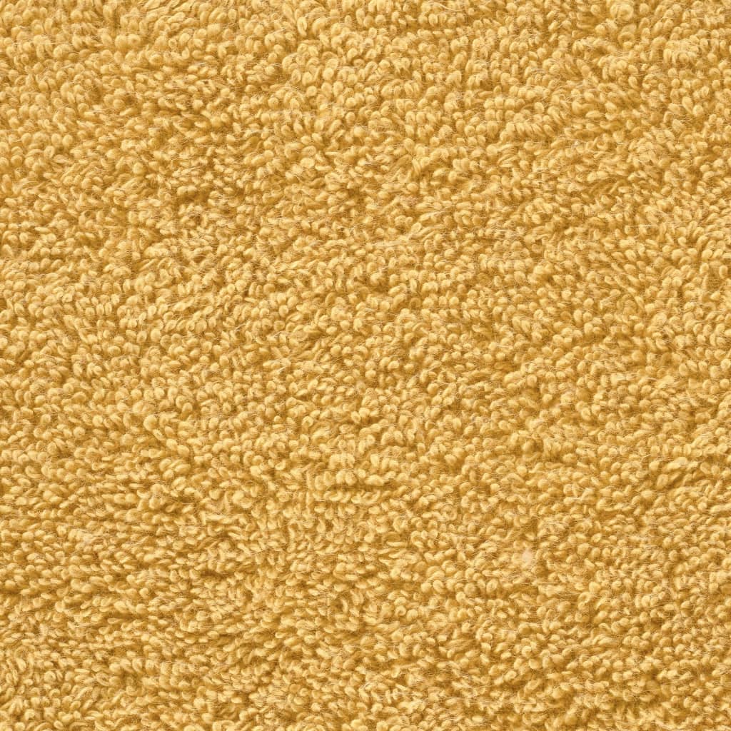 Premium vaskehåndklær SOLUND 4 stk gull 30x30cm 600gsm