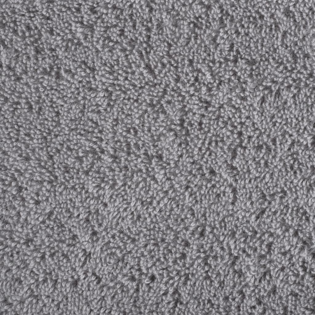 Premium vaskehåndklær SOLUND 2 stk grå 30x30cm 600gsm