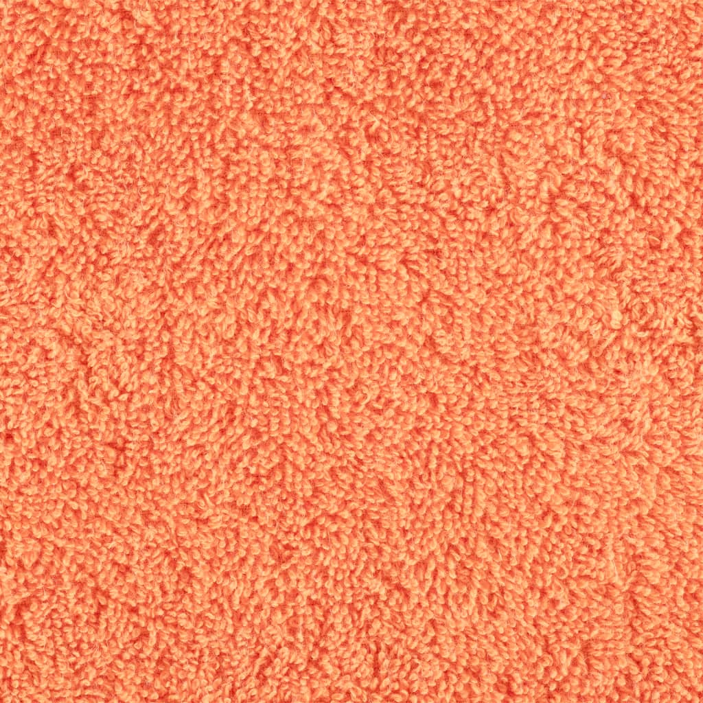 Premium håndklær SOLUND 4 stk oransje 100x200 cm 600 g/m2