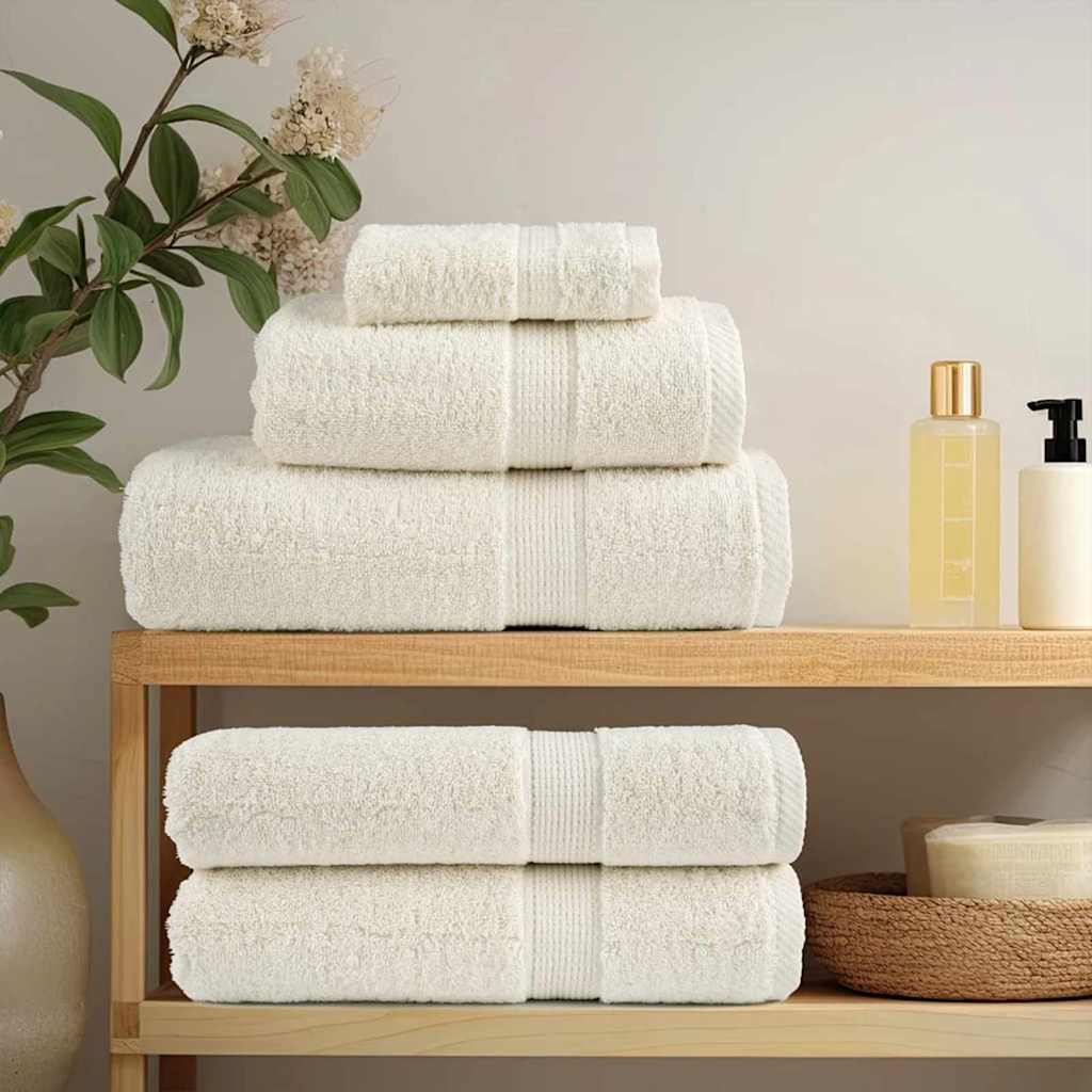 Gjesthåndkle SOLUND 2 pcs Krem 15 x 21 cm 550 gsm