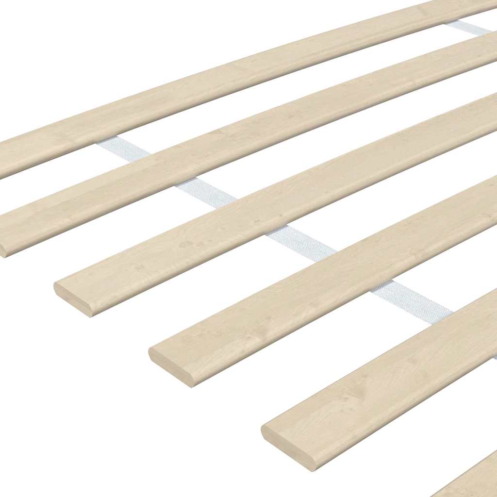 Sengebunnsutskiftning med 34 lameller 2 stk 100x200 cm