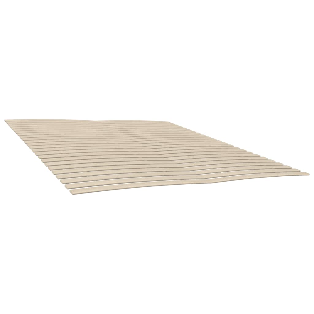 Sengebunnsutskiftning med 48 lameller 2 stk 100x200 cm