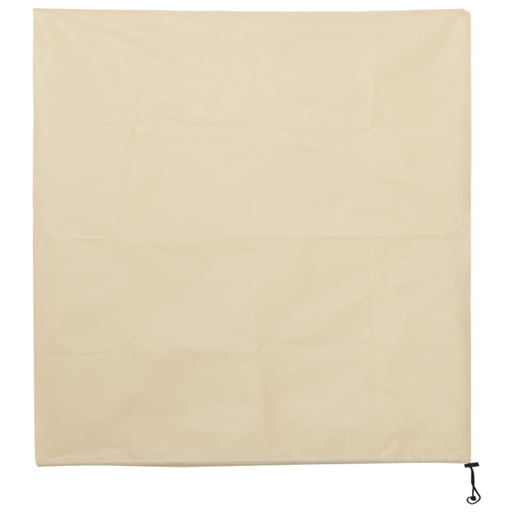 Plantefleecetrekk med snor 4 stk 70 g/m² 0,8x0,8 m