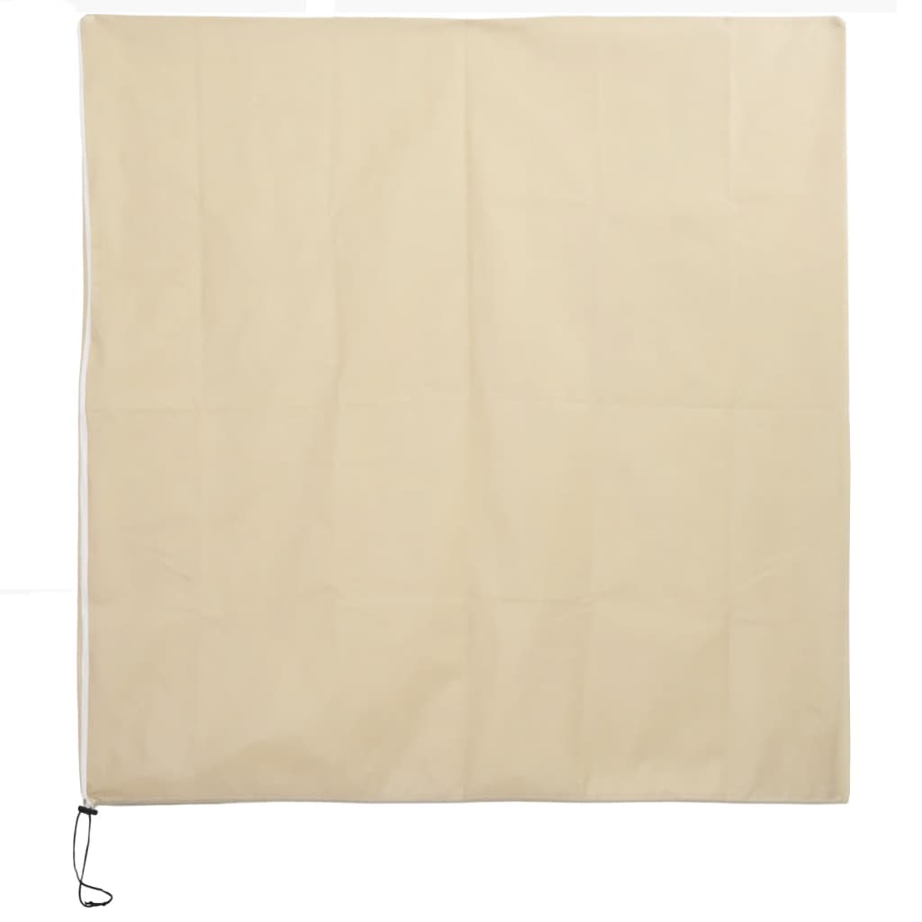 Plantefleecetrekk med glidelås 2 stk 70 g/m² 1,55x1,55 m