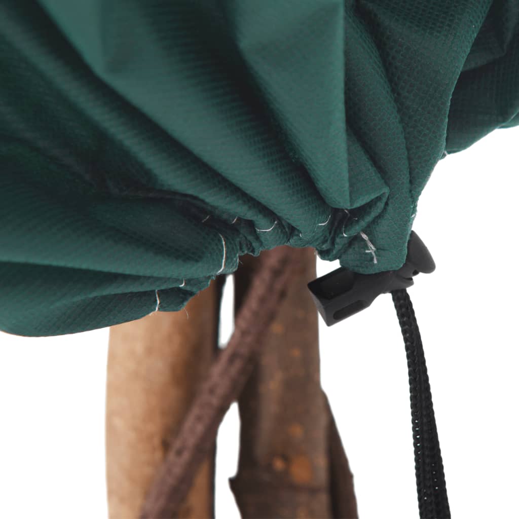 Plantefleecetrekk med snor 4 stk 70 g/m² 0,8x1 m