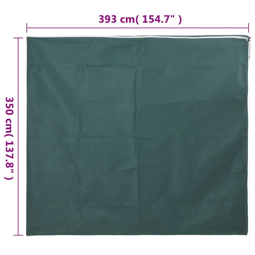 Plantefleecetrekk med glidelås 70 g/m² 3,93x3,5 m