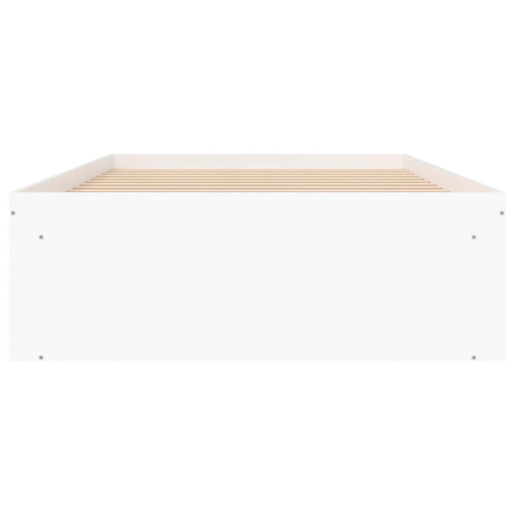 Sengeramme hvit 100x200 cm