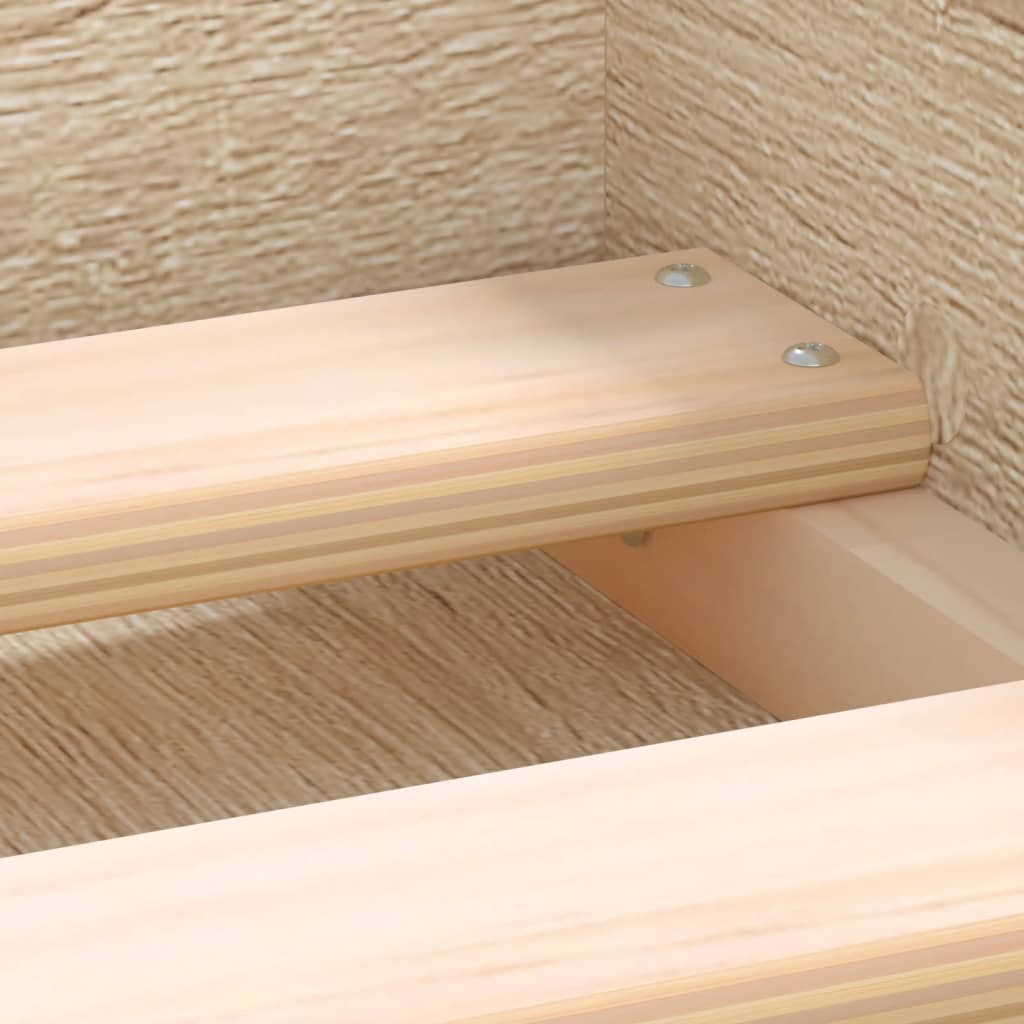 Sengeramme sonoma eik 100x200 cm