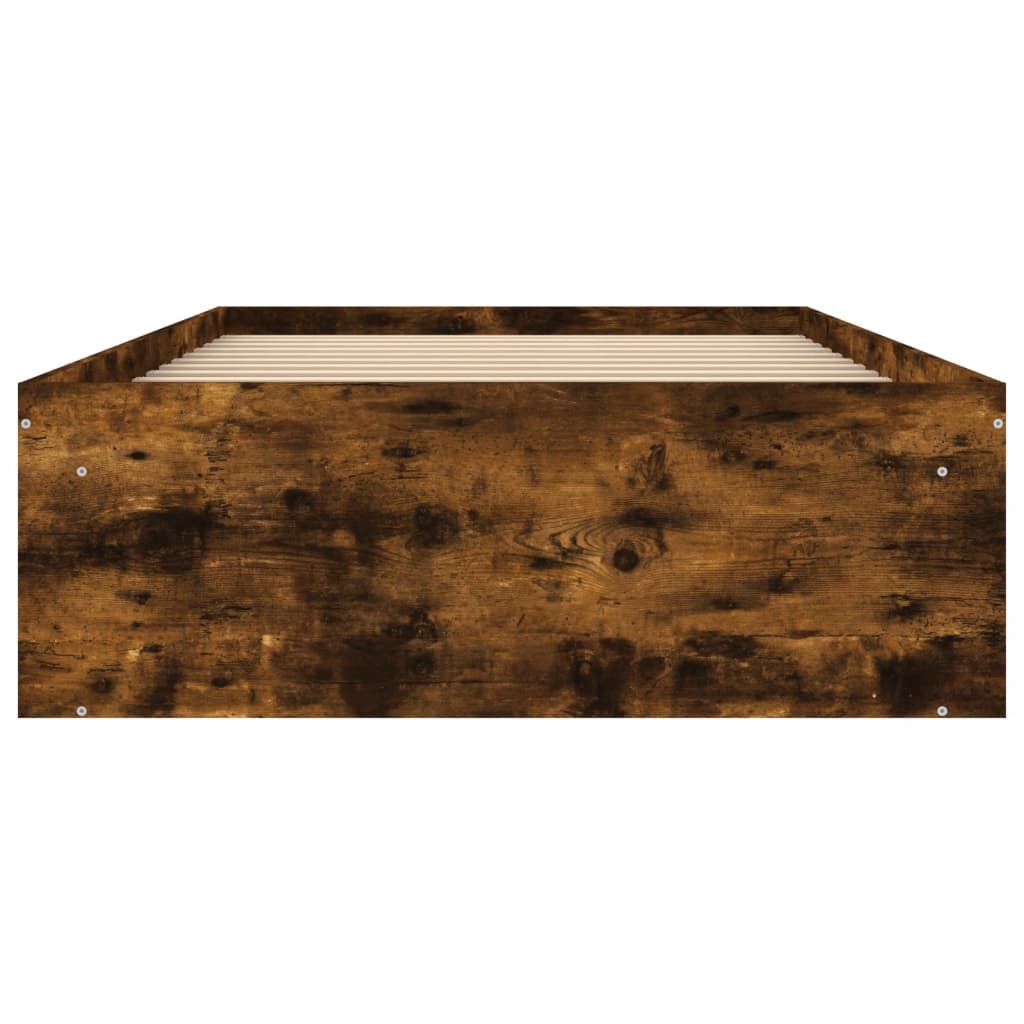 Sengeramme røkt eik 100x200 cm