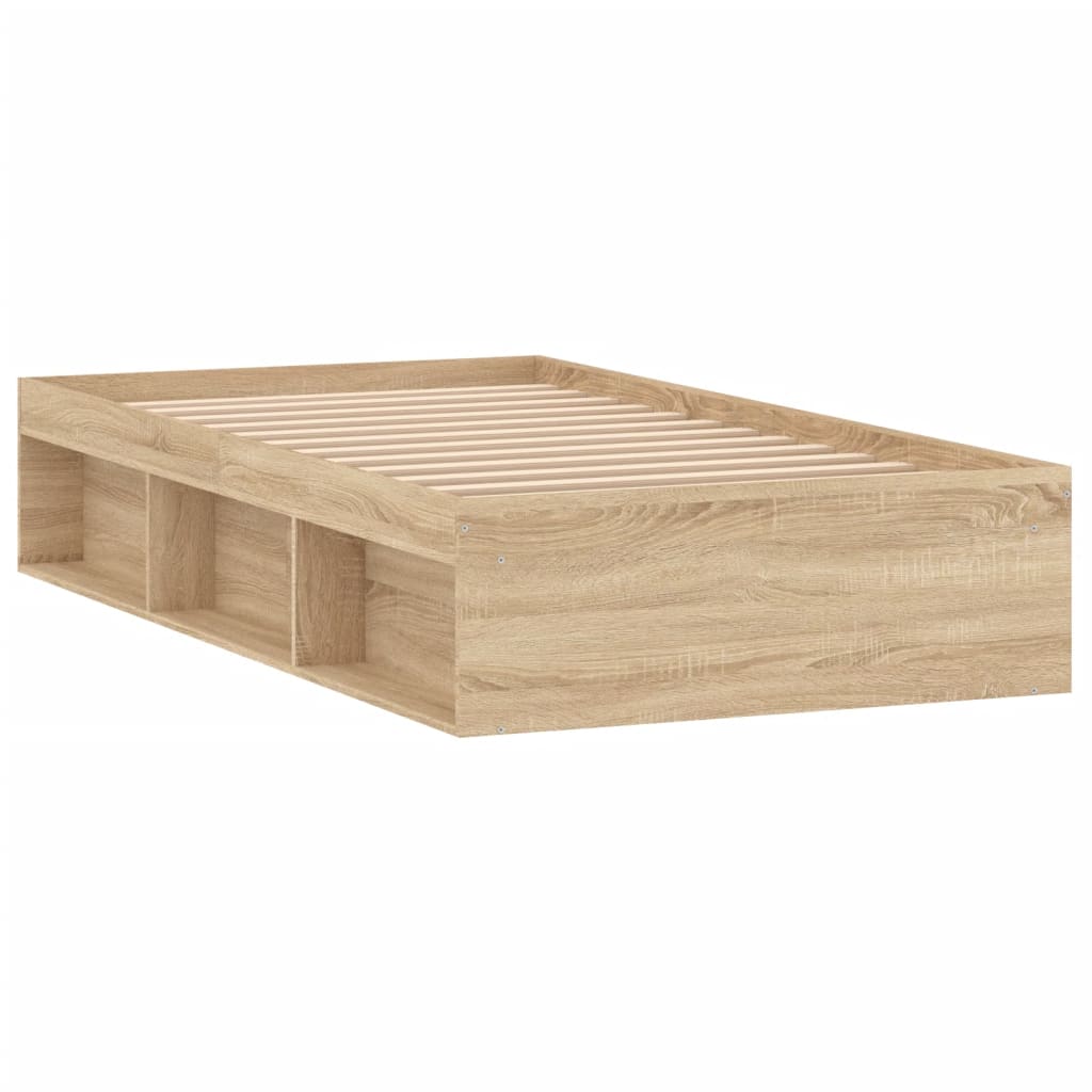 Sengeramme sonoma eik 90x190 cm