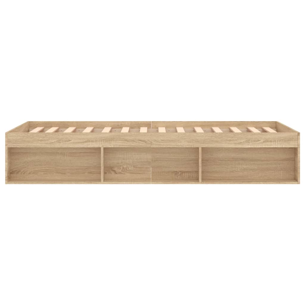 Sengeramme sonoma eik 90x190 cm