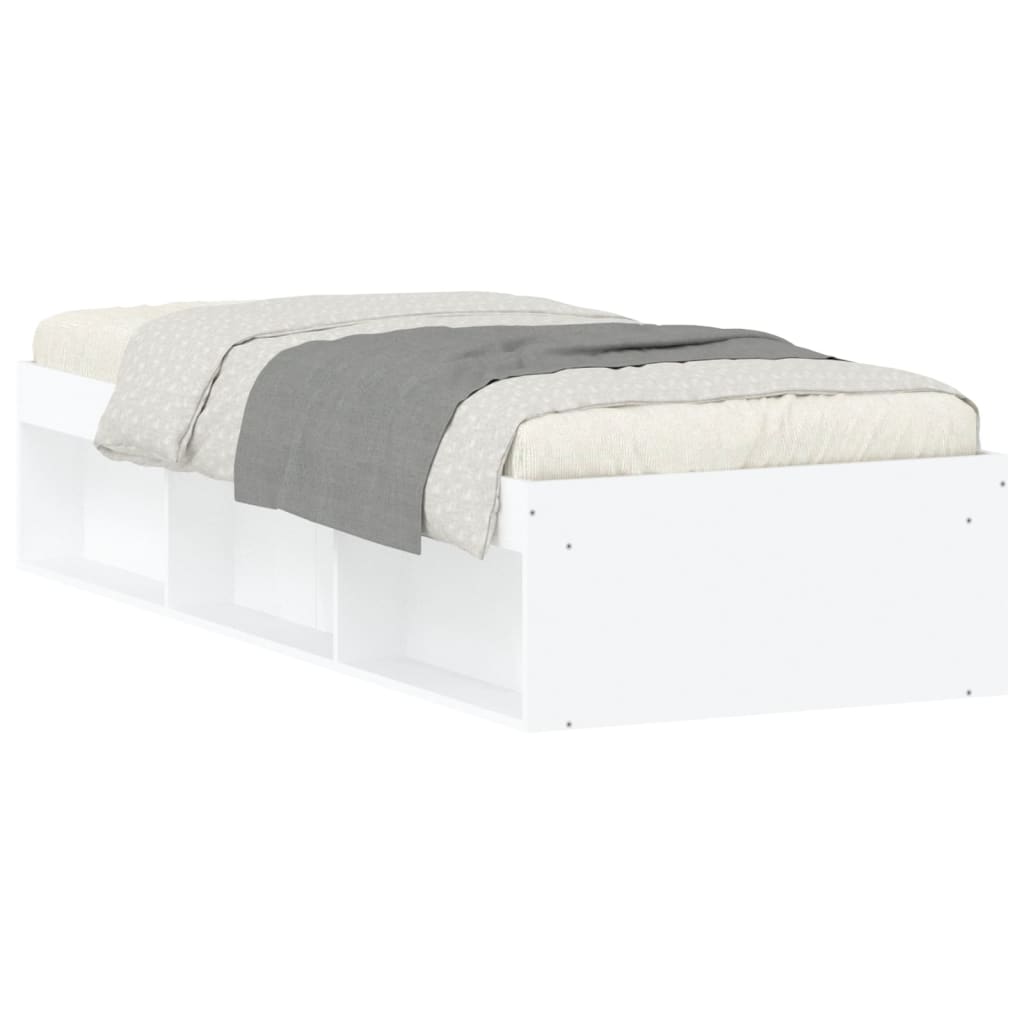 Sengeramme hvit 75x190 cm