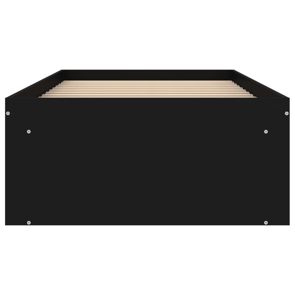 Sengeramme svart 75x190 cm