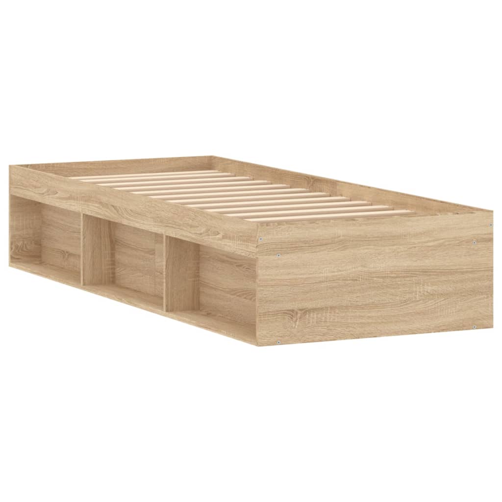 Sengeramme sonoma eik 75x190 cm