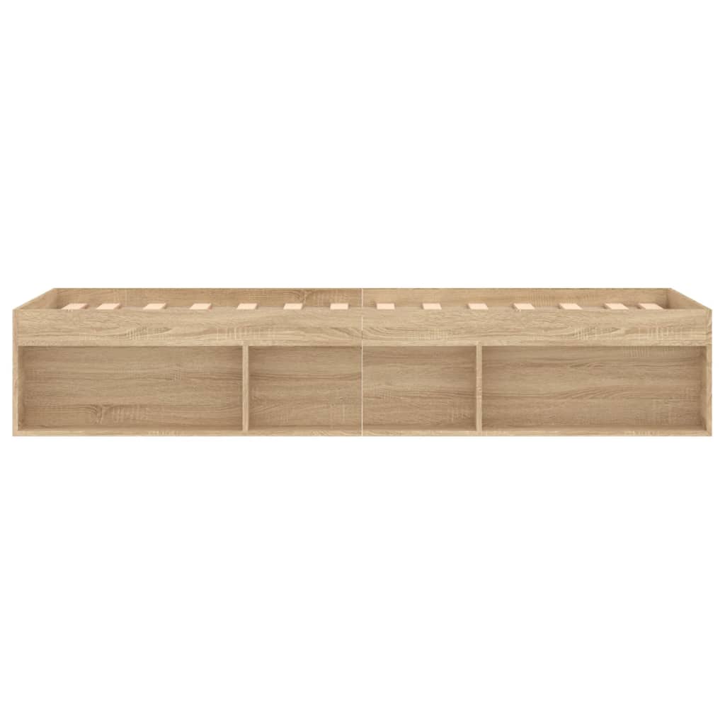 Sengeramme sonoma eik 75x190 cm