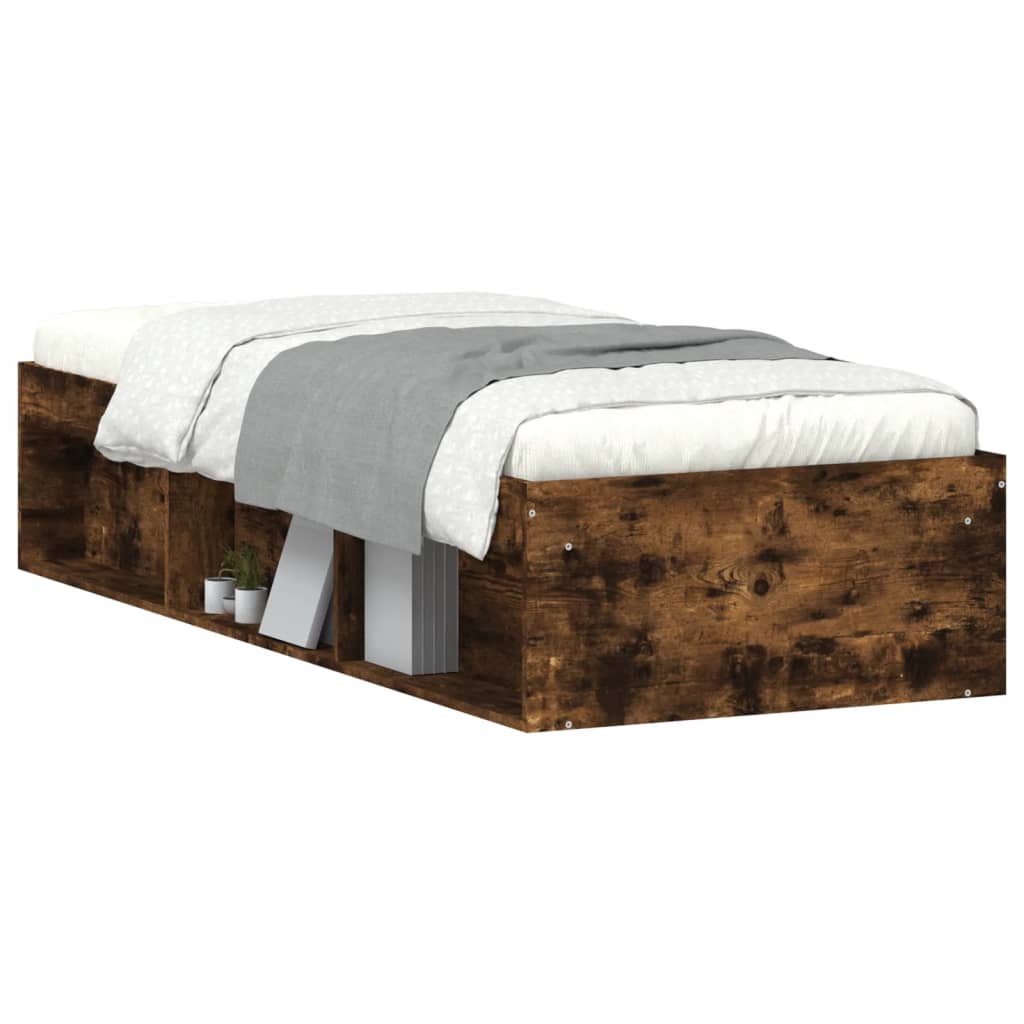 Sengeramme røkt eik 75x190 cm