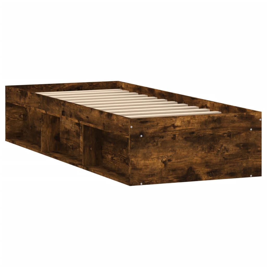 Sengeramme røkt eik 75x190 cm