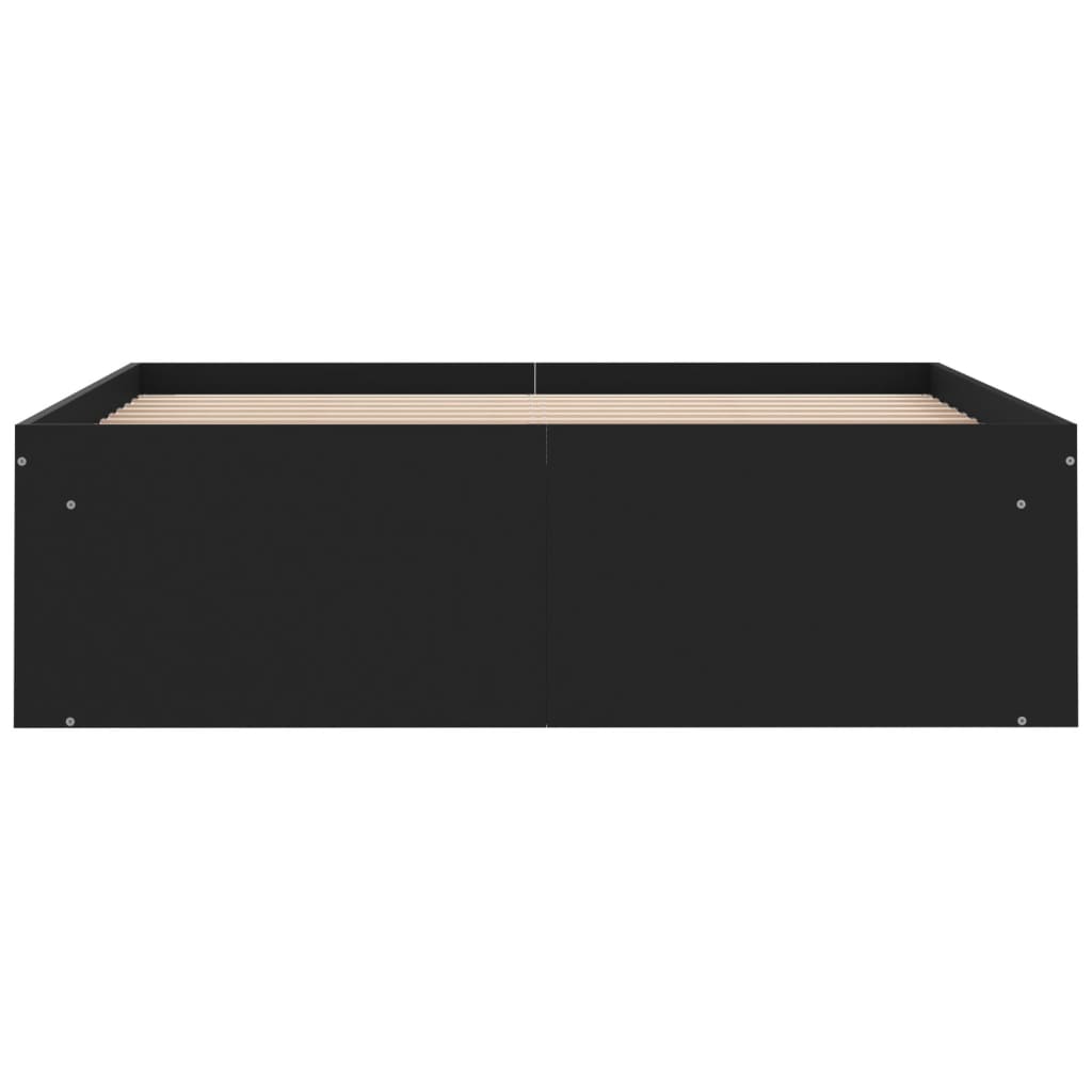 Sengeramme svart 120x200 cm