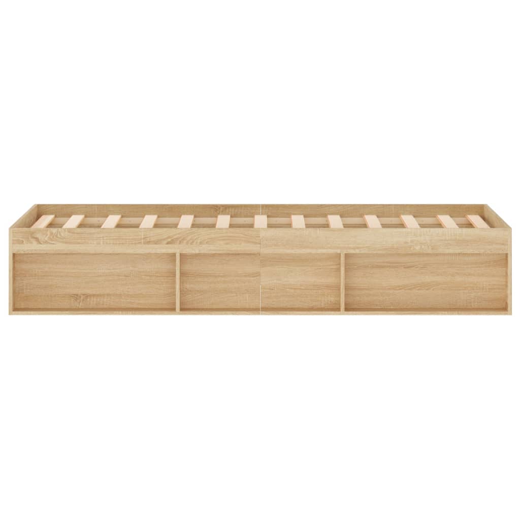 Sengeramme sonoma eik 120x200 cm