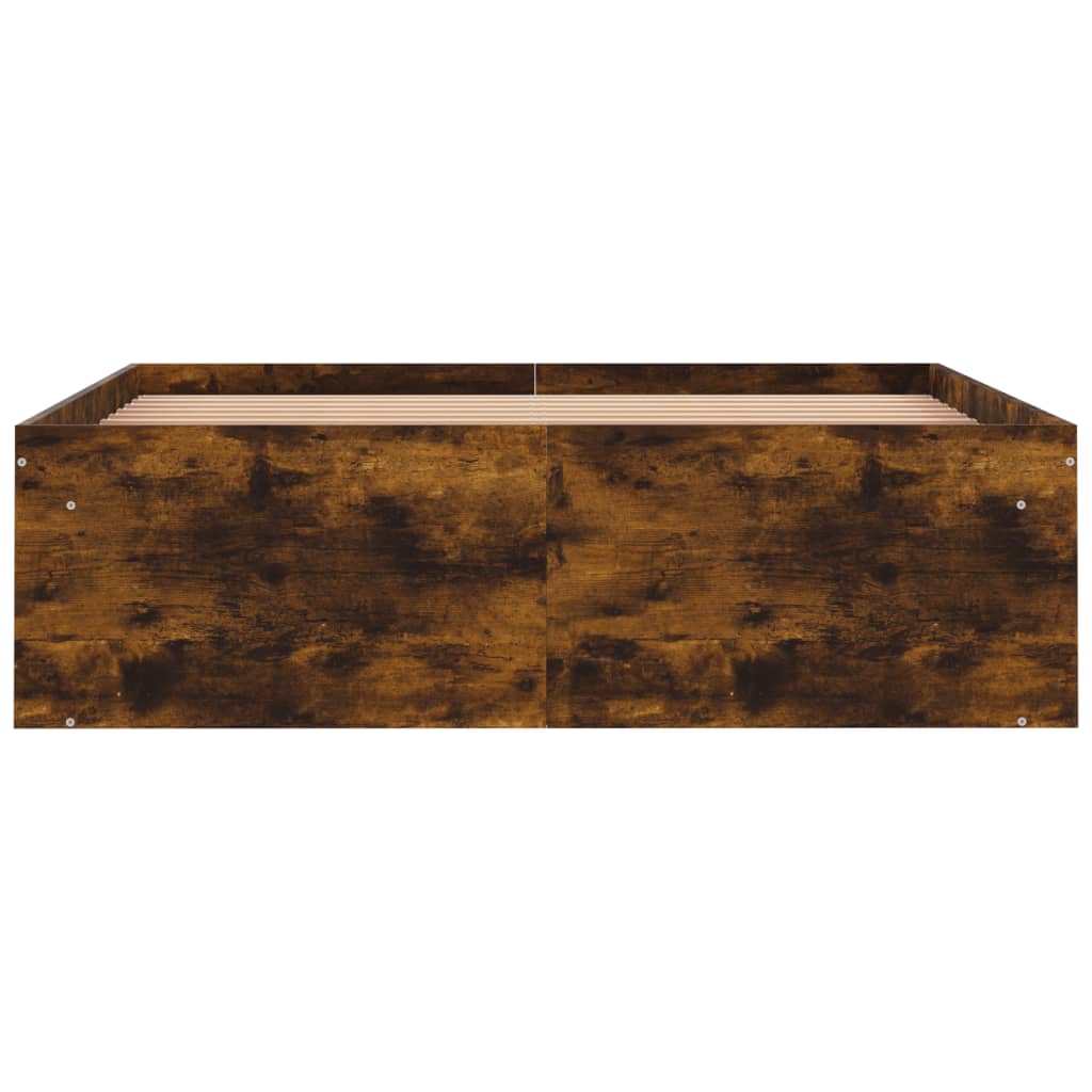 Sengeramme røkt eik 120x200 cm