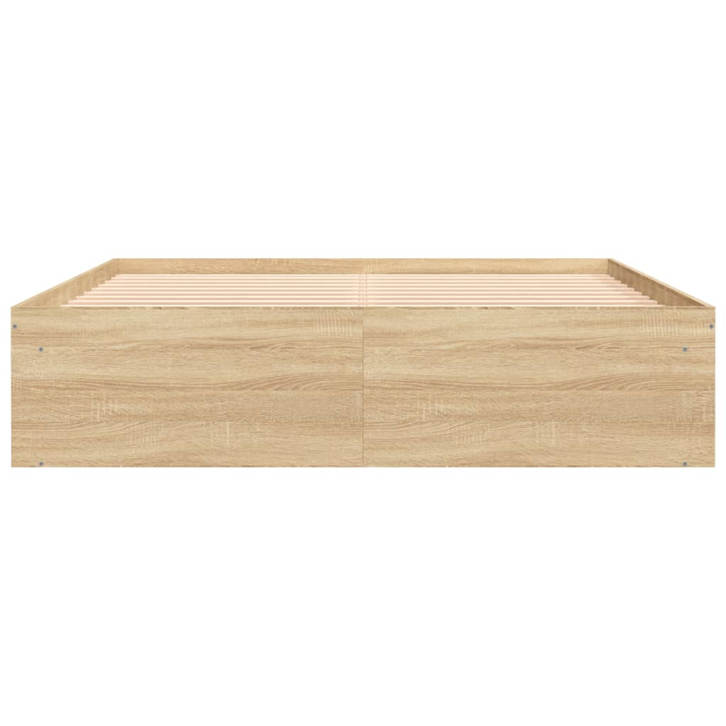 Sengeramme sonoma eik 150x200 cm