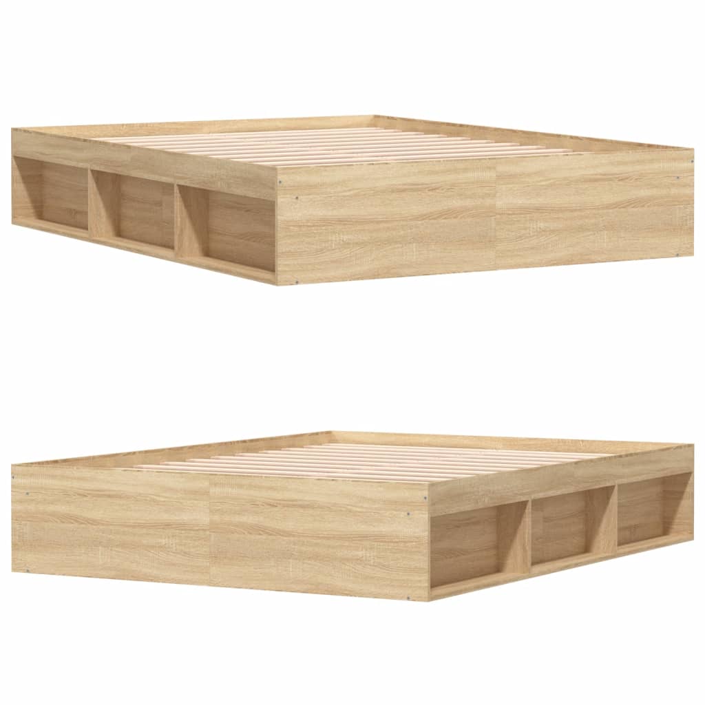 Sengeramme sonoma eik 160x200 cm