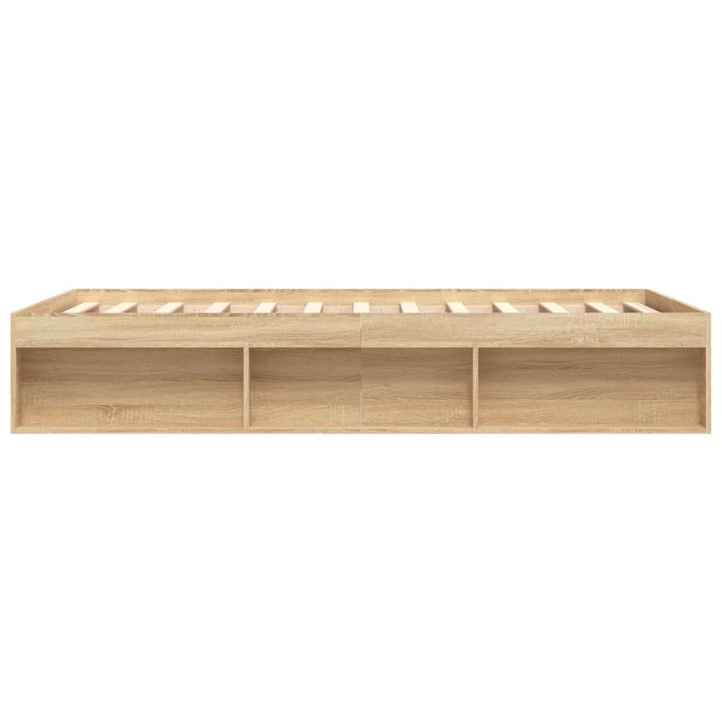 Sengeramme sonoma eik 160x200 cm