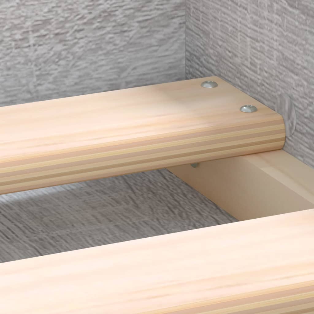 Sengeramme grå sonoma 180x200 cm