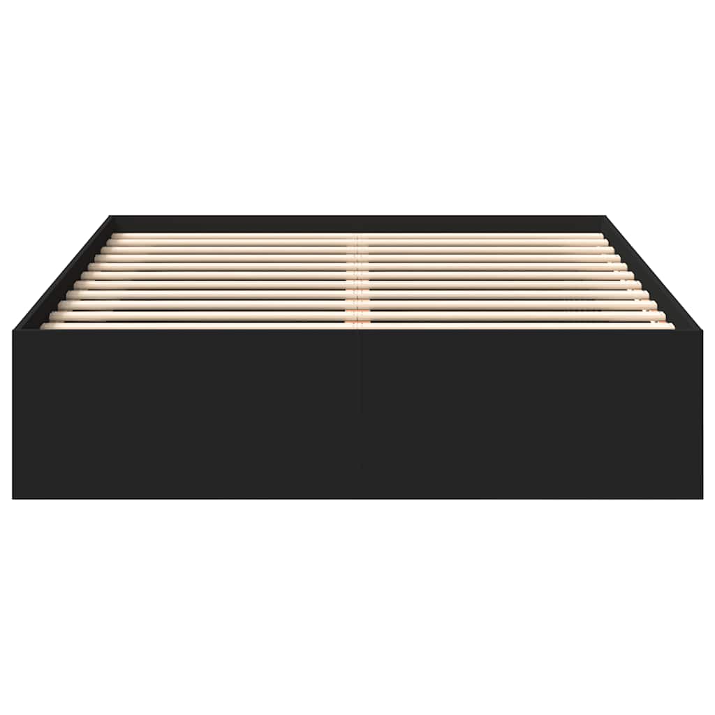 Sengeramme svart 135x190 cm