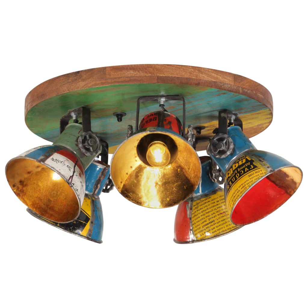 Skrivebordslampe 25 W flerfarget 50x50x25 cm E27