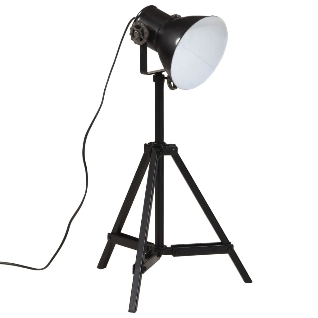 Gulvlampe 25 W svart 35x35x65/95 cm E27 vidaXL