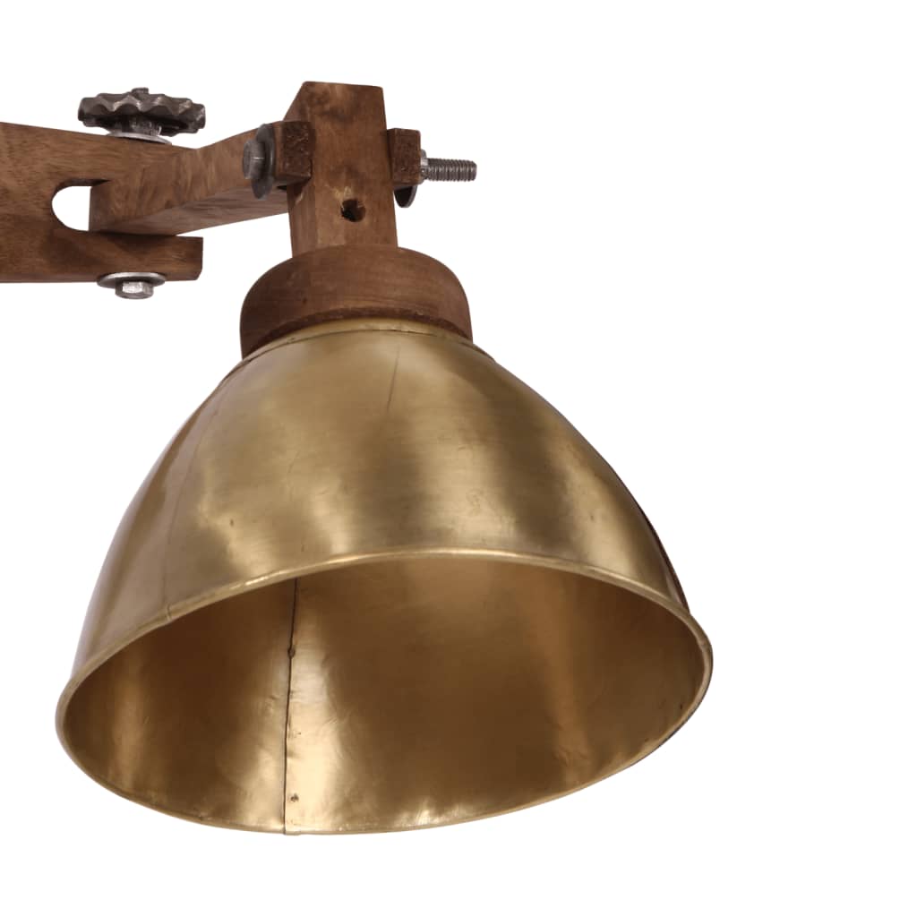 Vegglampe 25 W antikk messing E27