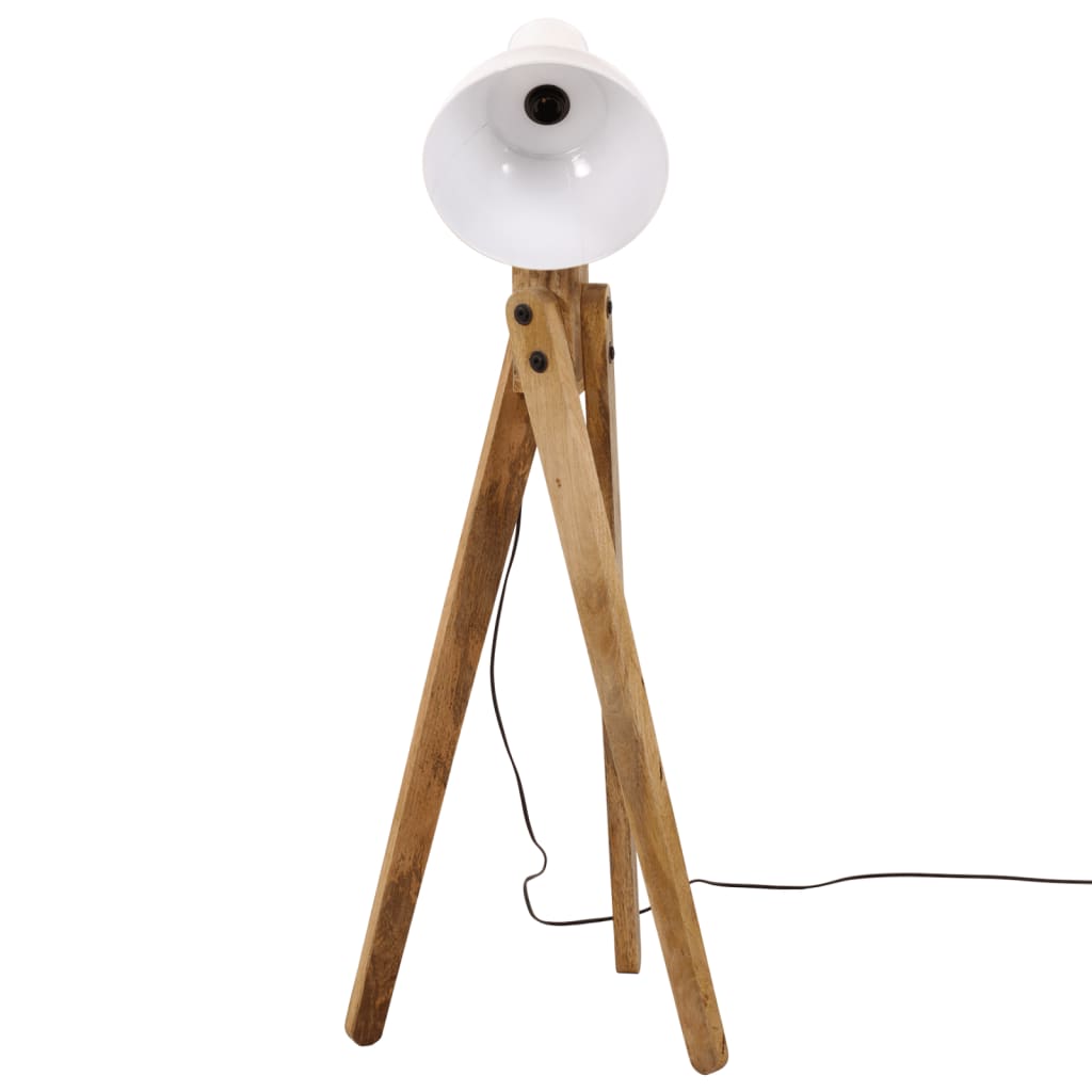 Gulvlampe 25 W hvit 45x45x120 cm E27