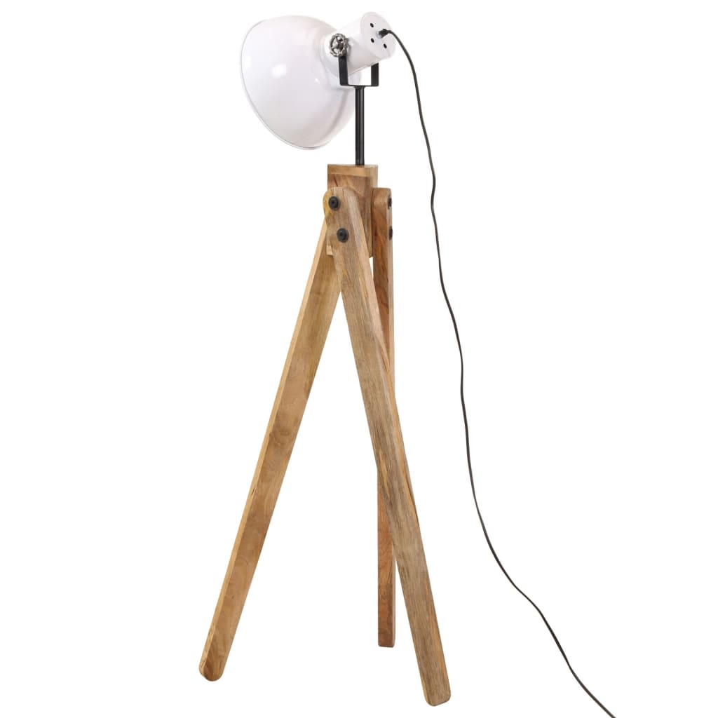 Gulvlampe 25 W hvit 45x45x120 cm E27